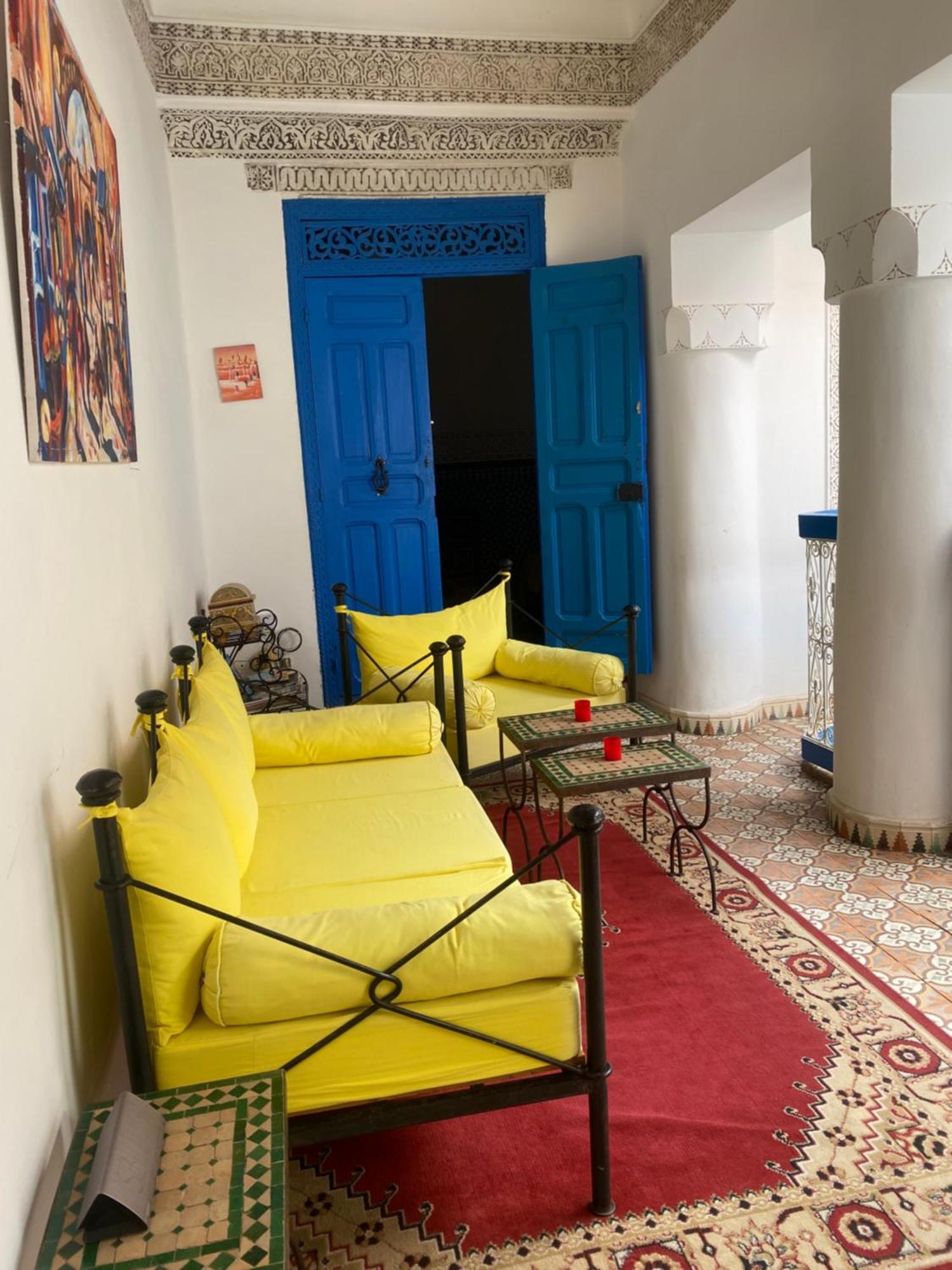 Dar Sarah-Mouassine-Marrakech, Riad Authentique Idealement Situe مراكش المظهر الخارجي الصورة